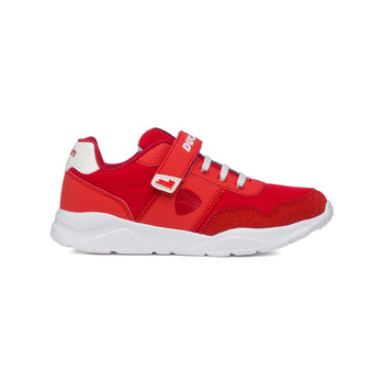 Sneakers rosse con logo laterale Ducati, Brand, SKU k262000102, Immagine 0